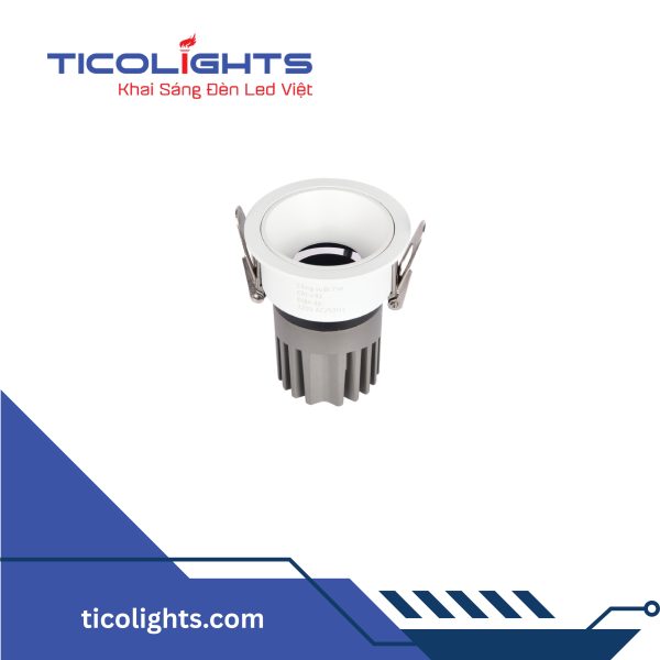 ĐÈN ÂM TRẦN SPOTLIGHT TICOLIGHTS TAE7-7W