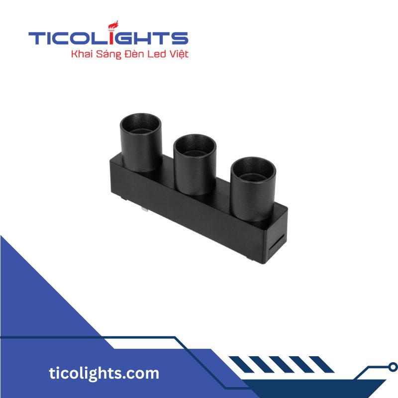 ĐÈN RAY NAM CHÂM TICOLIGHTS TNCG6-6W 2 đèn ray nam châm Ticolights
