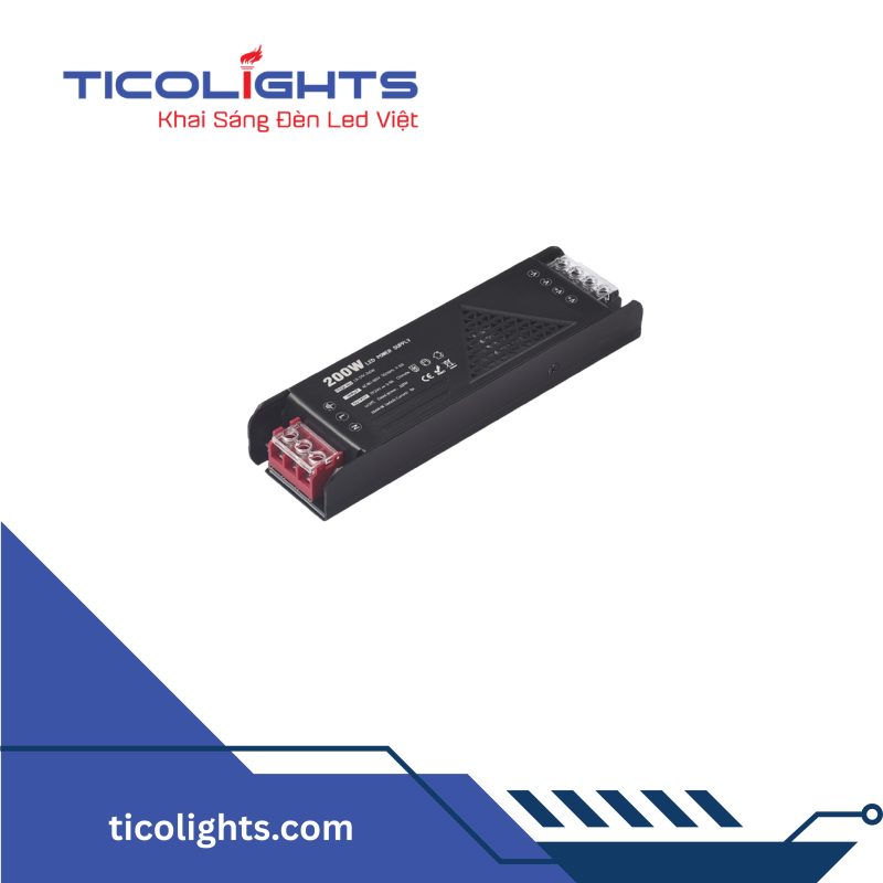 NGUỒN ĐÈN RAY NAM CHÂM MINI TICOLIGHTS TNC200M-200W 1 NGUỒN ĐÈN RAY NAM CHÂM MINI TICOLIGHTS TNC200M-200W
