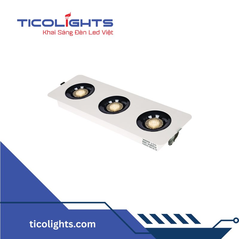 ĐÈN ÂM TRẦN SPOTLIGHT TICOLIGHTS TAP30-30W 1 ĐÈN ÂM TRẦN SPOTLIGHT TICOLIGHTS TAP30-30W